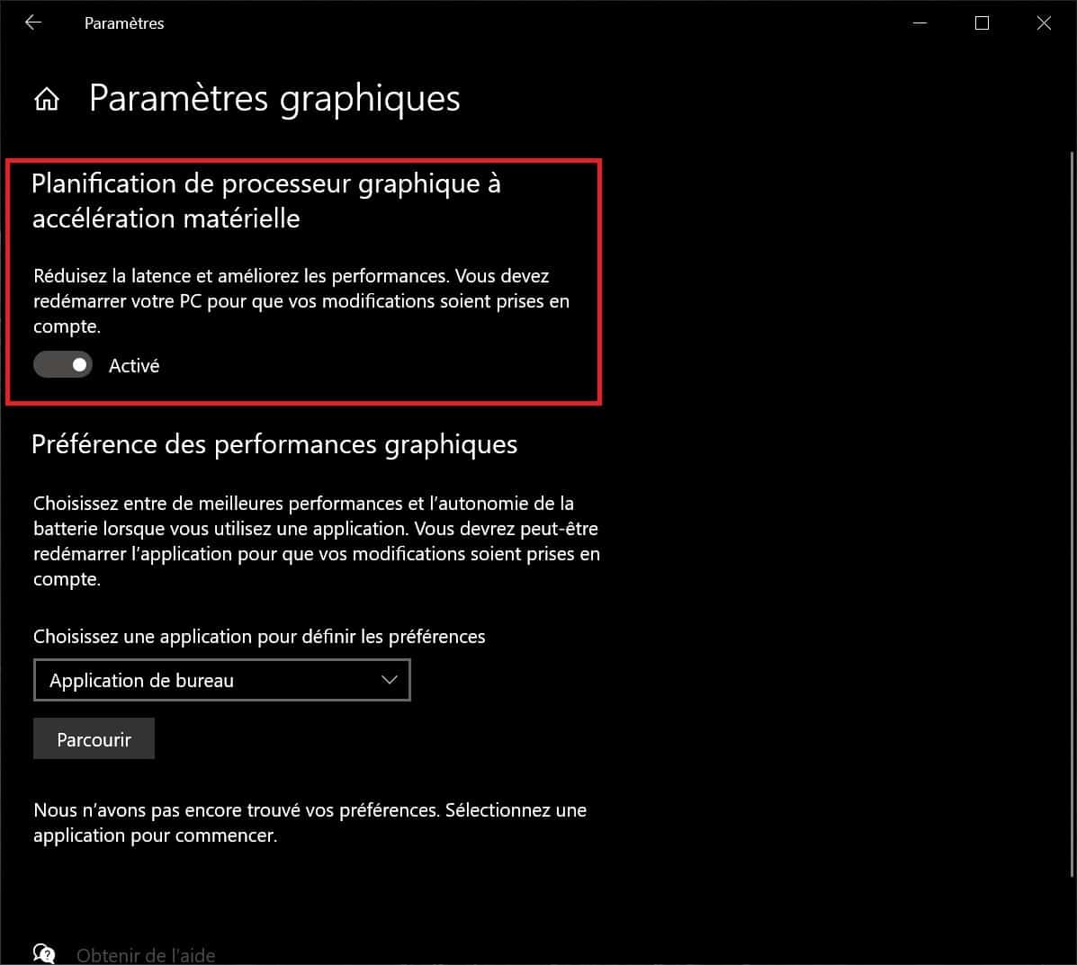 Planification De Processeur Graphique à Accélération Matérielle