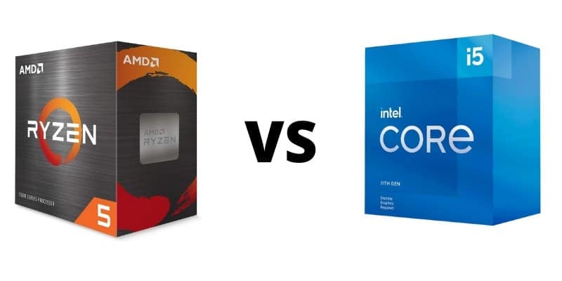 Intel core I5 vs Ryzen 5