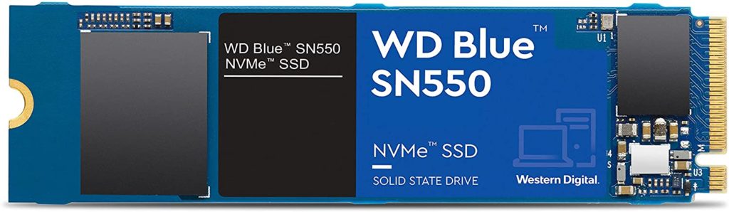 Western Digital SSD WD Blue SN550 500 Go