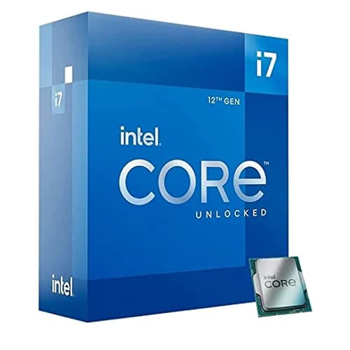 Intel® Core™ i7-12700K, processeur pour PC de bureau, 12 cœurs (8P+4E) jusqu'à 5,0 GHz, LGA1700, chipset série 600 125 W