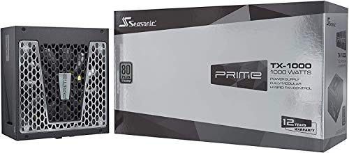 Seasonic PRIME TX-1000 Fully modular PC power supply 80PLUS Titanium 1000 Watt