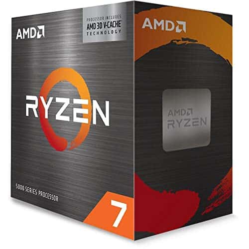 AMD Ryzen 7 5800X 3DV Cache sans Ventilateur - (Socket AM4/8 Cœurs/16 Threads/Frequence Min 3,4GHZ - Frequence Boost 4,5 GHZ/100MB/105W) - 100-100000651WOF Brut
