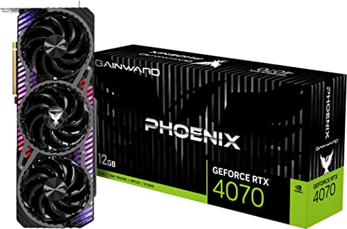 Gainward GeForce RTX 4070 Phoenix Grafikkarte - 12GB GDDR6X, 1x HDMI, 3X DP