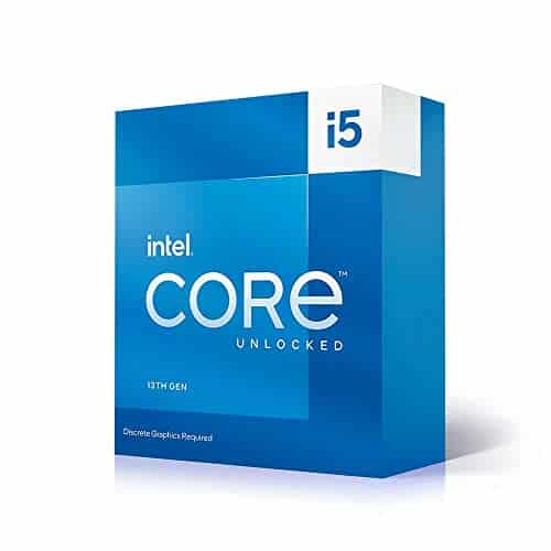 Intel® Core™ i5-13600KF, processeur pour PC de bureau, 14 cœurs (6 P-cores + 8 E-cores) 24 Mo de cache, jusqu'à 5,1 GHz