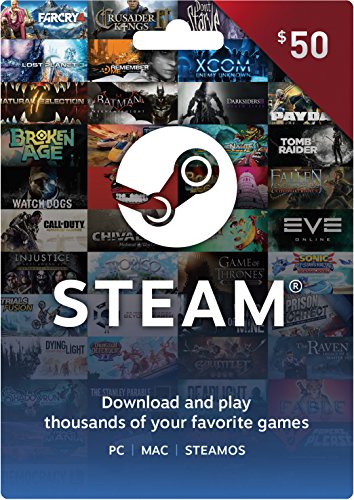 Steam Gift Card - $50 by Valve