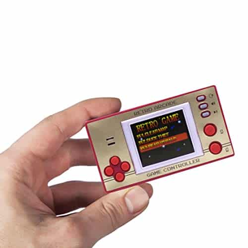 Mini-Console de Jeu rétro, 150 Jeux intégrés, Console de Jeux Portable rétro 8 Bits, Console de Poche avec écran à Cristaux liquides 1,8 po, Console de Jeux à Son immersif - ThumbsUp!