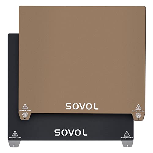 Sovol SV01 Pro Plateau en acier flexible avec surface de construction 300 x 255 pour imprimante 3D SV01 /SV01 Pro/ SV02