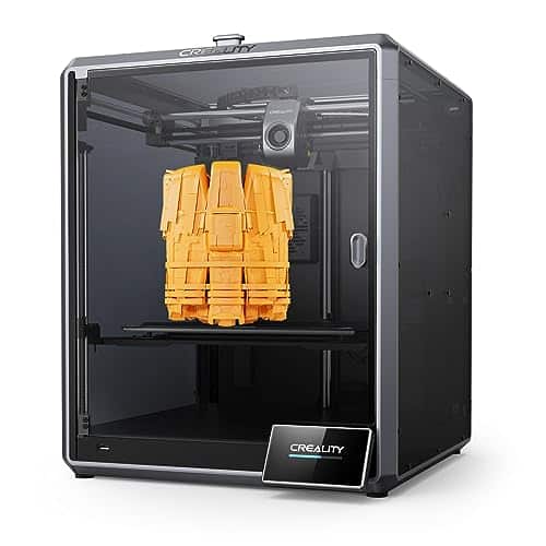 Creality K1 Max Imprimante 3D, imprimante 3D avec caméra AI, lidar AI, Vitesse d'impression de 600 mm/s, 300 x 300 mm de Grand Espace, nivellement Automatique des Mains Libre