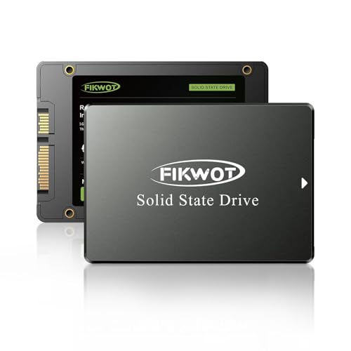 Fikwot FS810 Disque SSD Interne 2To 2,5 Pouces - SATA III 6 GB/s, SSD Interne 3D NAND TLC, jusqu'à 550Mo/s, Compatible avec Ordinateur Portable et PC de Bureau