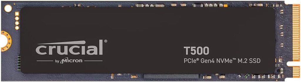 Crucial T500 2To Meilleurs SSD 2 To