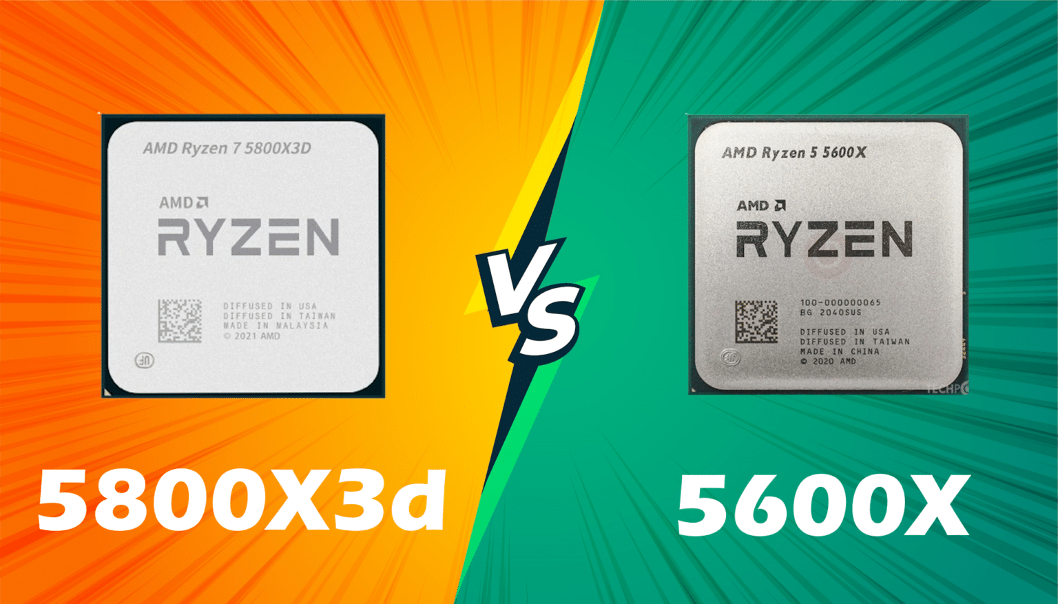 Ryzen 7 5800X3d vs Ryzen 5 5600X Lequel Choisir ?