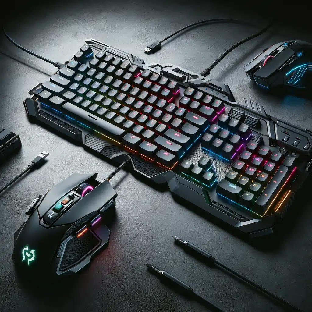 gamer keyboard and mouse