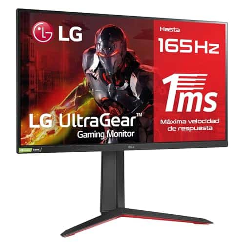 LG UltraGear 27GP850P-B Ecran PC Gaming 27" - dalle Nano IPS résolution QHD (2560x1440), 1ms GtG 165Hz (180Hz O/C), HDR 400, DCI-P3 98%, AMD FreeSync Premium, compatible NVIDIA G-Sync, HDMI 2.0