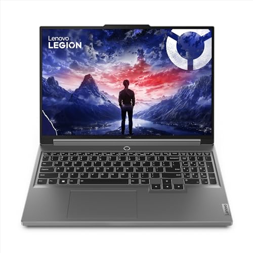 Lenovo Legion 5 16IRX9 - Ordinateur Portable 16'' WQXGA 165Hz (Intel Core i7-14650HX, RAM 16Go, SSD 512Go, NVIDIA RTX 4060 8Go, Windows 11 Home) Clavier AZERTY Français - Gris Lunaire