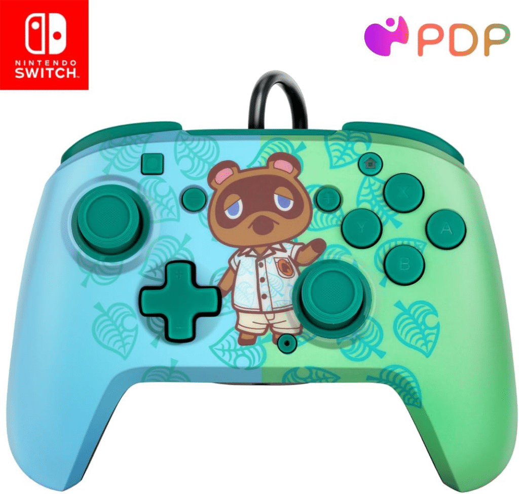 Meilleures Manettes Switch Pro  PDP Gaming Animal Crossing