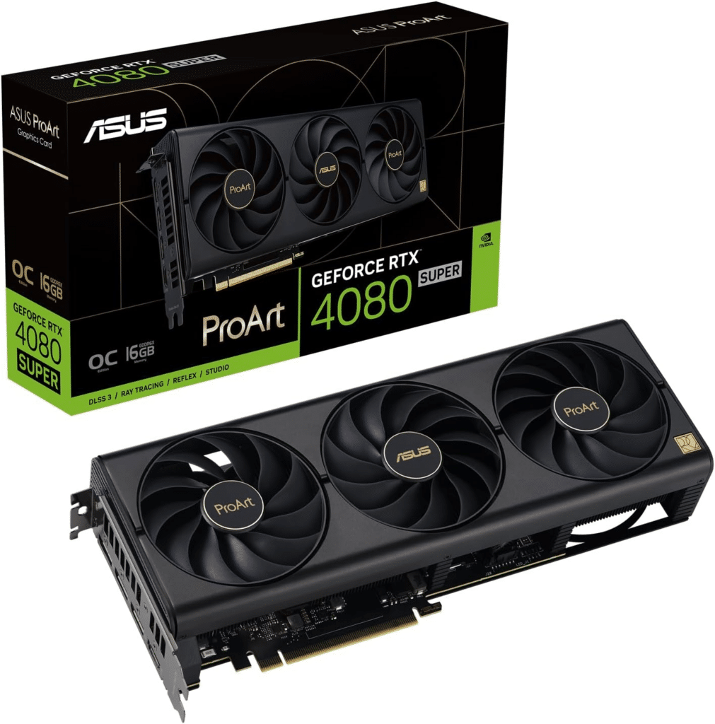 Meilleures Cartes Graphiques Pour Photoshop
ASUS ProArt GeForce RTX 4080 Super OC Edition