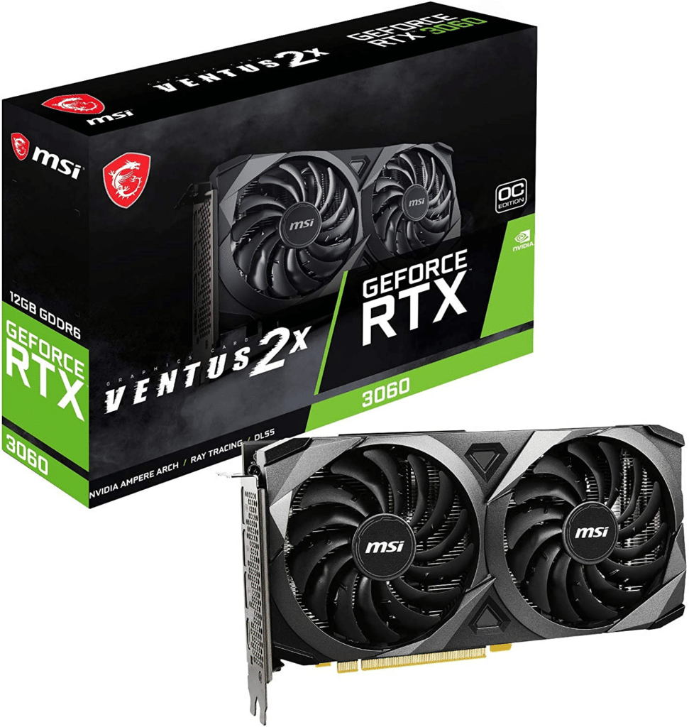 Meilleures Cartes Graphiques Pour Photoshop
MSI NVIDIA GeForce RTX 3060