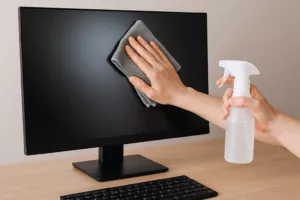 Nettoyage d'un écran d'ordinateur