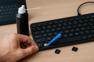 Réparation de touches d'un clavier