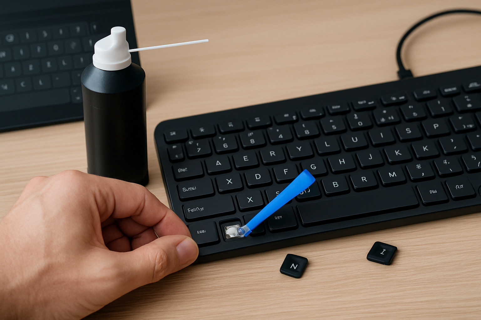 Réparation de touches d'un clavier