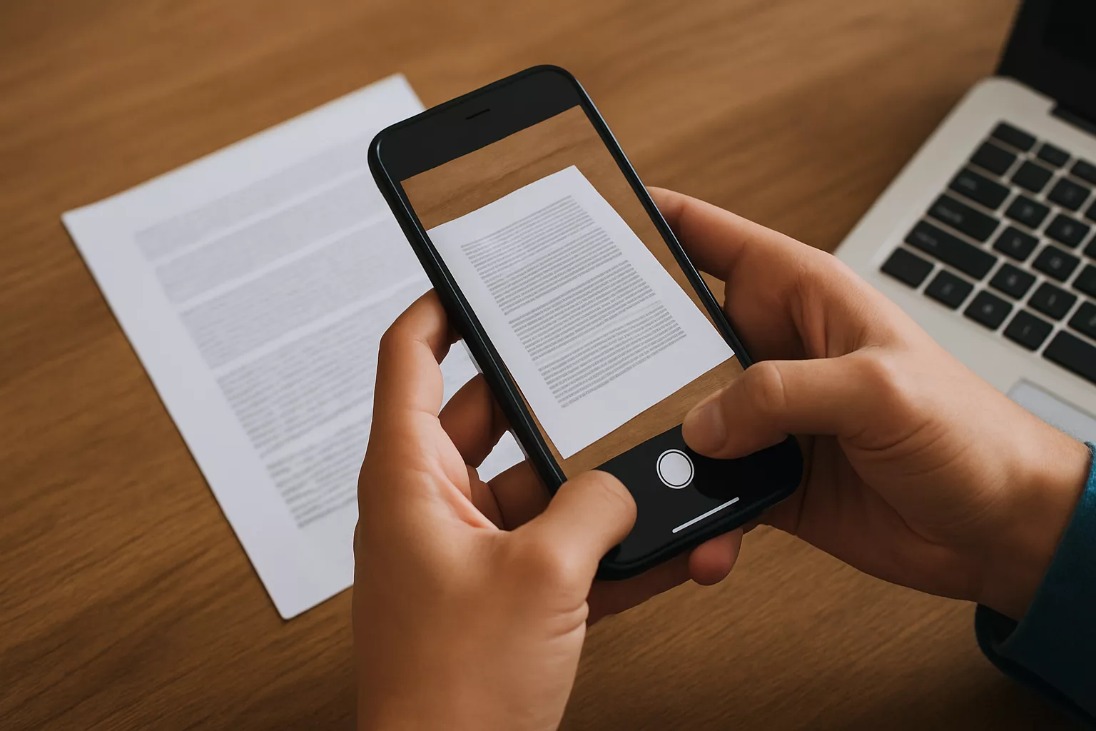 Scanner avec un téléphone